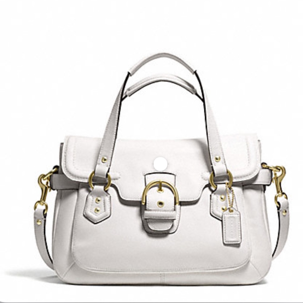Coach Campbell Eva Flap Handbag Satchel